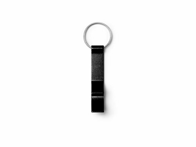 картинка Алюминиевый брелок BIOKO с открывалкой, черный от магазина Одежда+