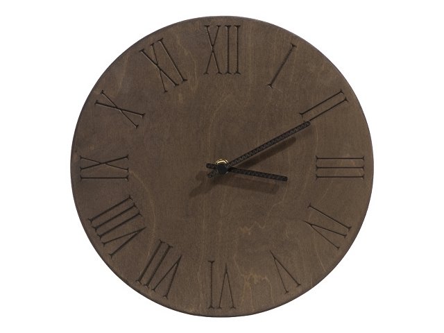 картинка Часы деревянные "Magnus", 28 см, шоколадный от магазина Одежда+
