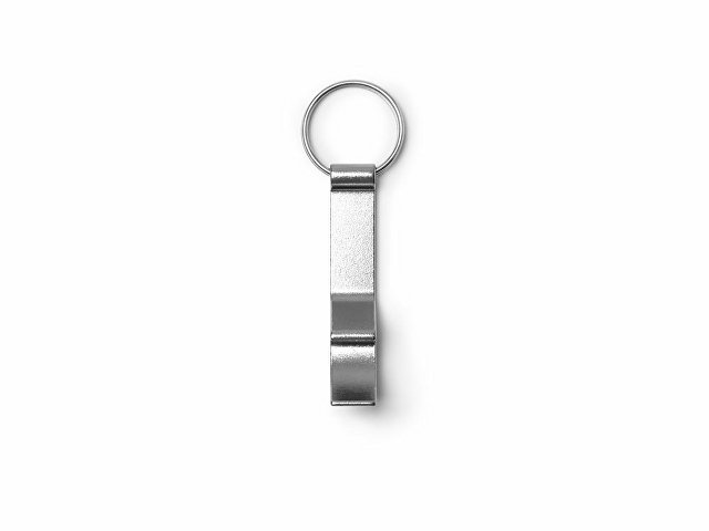 картинка Алюминиевый брелок BIOKO с открывалкой, серебристый от магазина Одежда+