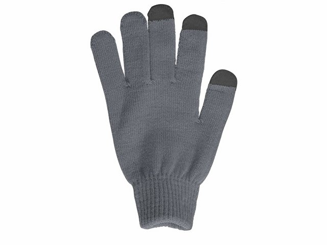 картинка Сенсорные перчатки ZELAND, серый от магазина Одежда+