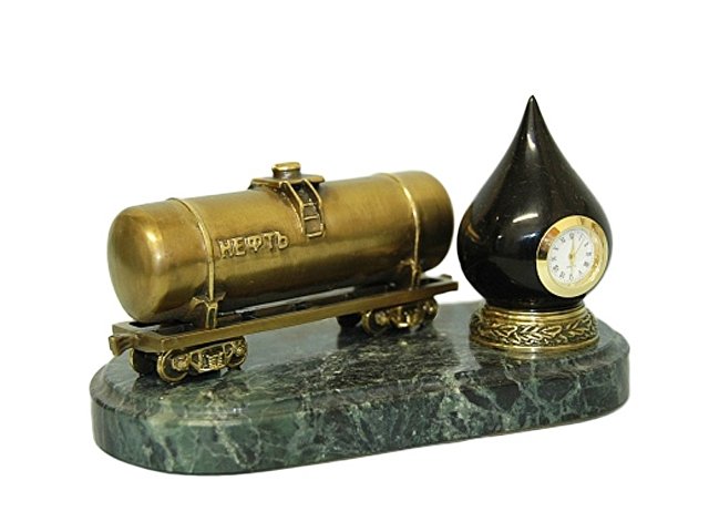 картинка Настольные часы "Черное золото" от магазина Одежда+