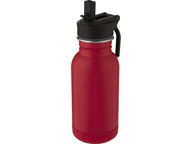 картинка Lina, спортивная бутылка из нержавеющей стали объемом 400 мл с трубочкой и петлей, ruby red от магазина Одежда+