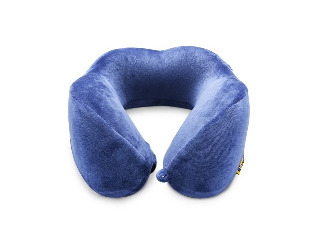 картинка Подушка для путешествий с эффектом памяти, с капюшоном "Hooded Tranquility Pillow", синий от магазина Одежда+
