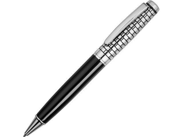 картинка Ручка шариковая «Бельведер», черный/серебристый от магазина Одежда+
