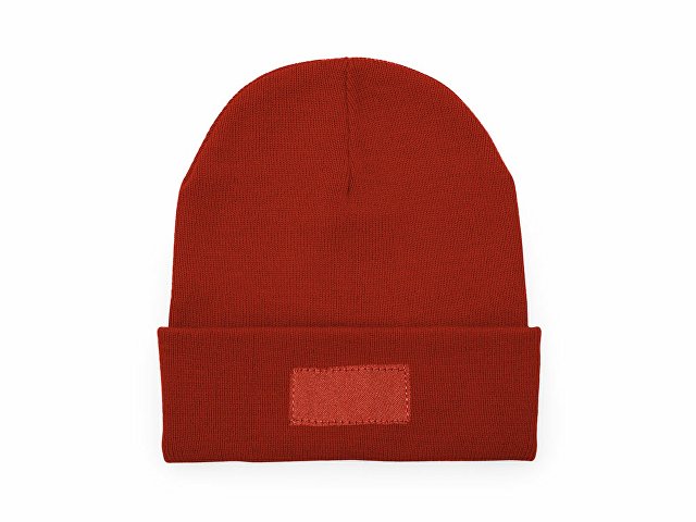 картинка Вязаная шапка BULNES из двухслойного акрила, красный от магазина Одежда+