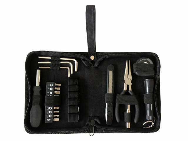 картинка Набор инструментов Stinger, 25 инструментов, в нейлоновом чехле, 172х125х42 мм, чёрный от магазина Одежда+