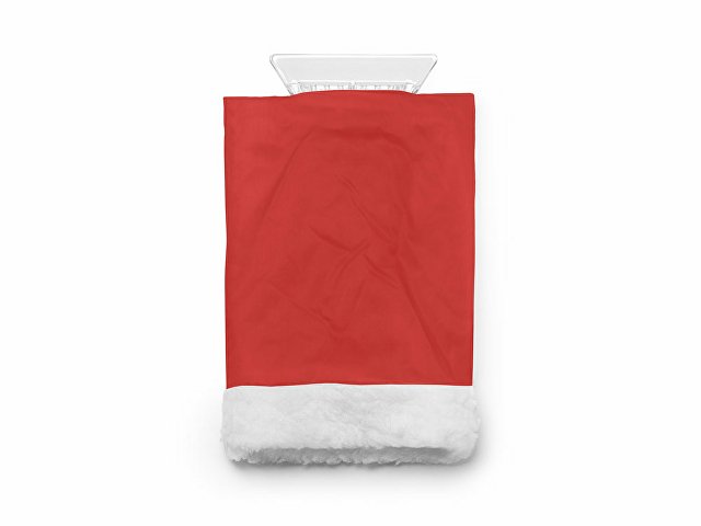 картинка Скребок для льда NISEK с рукавицей из полиэстера, красный от магазина Одежда+