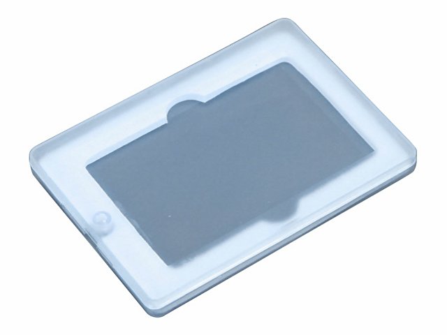 картинка Пластиковая упаковка CARD-BOX, прозрачная, белого цвета. от магазина Одежда+