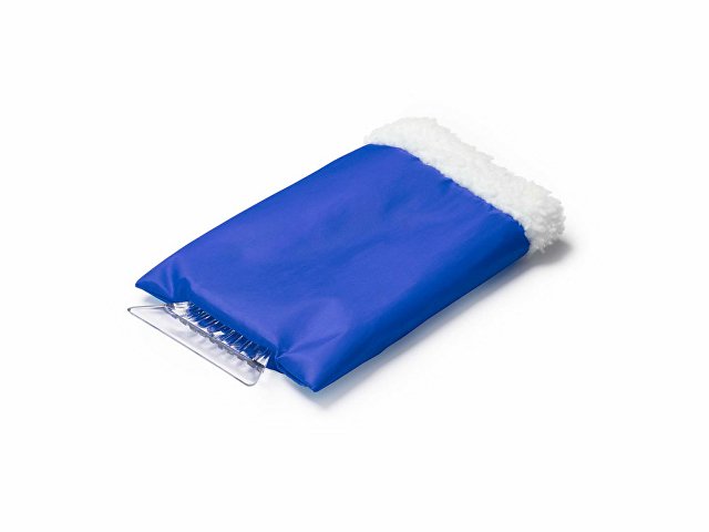 картинка Скребок для льда NISEK с рукавицей из полиэстера, королевский синий от магазина Одежда+