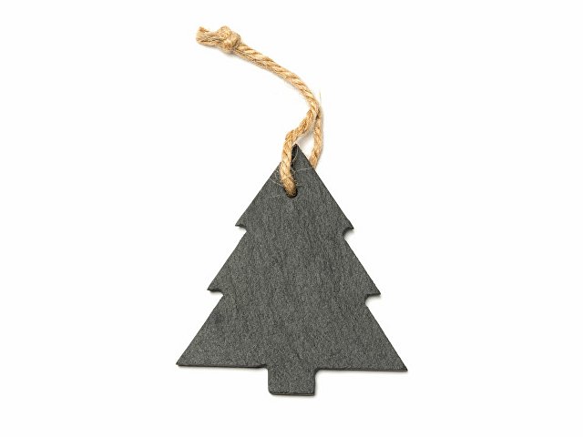 картинка Новогоднее украшение RUDOLF из сланца, елка от магазина Одежда+