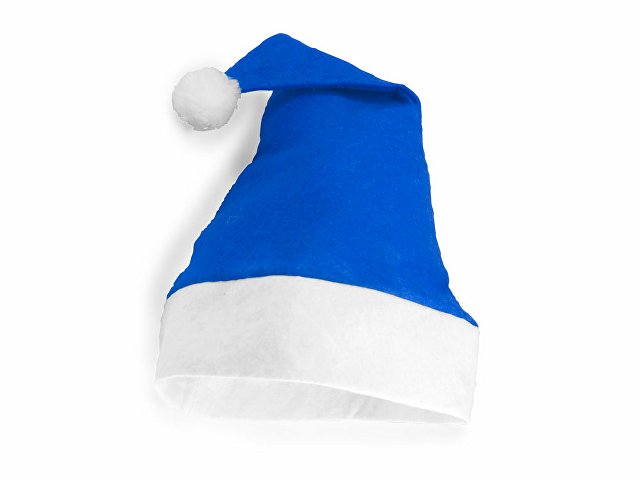 картинка Рождественская шапка SANTA, королевский синий от магазина Одежда+