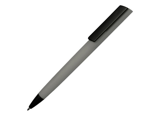картинка Ручка пластиковая шариковая C1 софт-тач, серый от магазина Одежда+