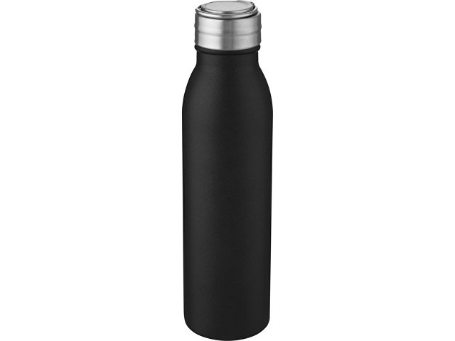 картинка Бутылка для воды Harper из нержавеющей стали, с металлической петлей, 700 мл - Черный от магазина Одежда+