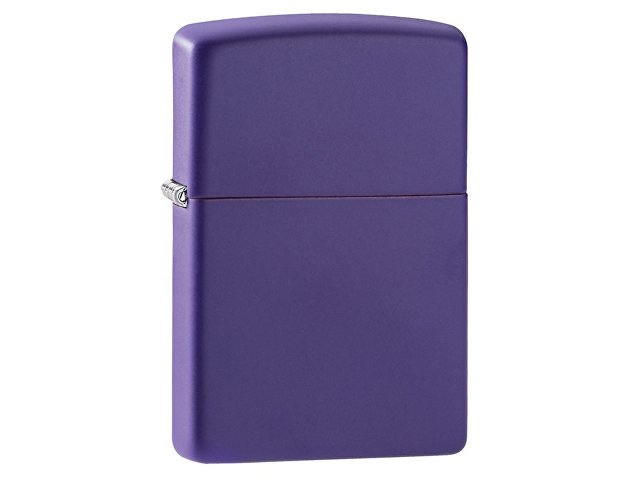 картинка Зажигалка ZIPPO Classic с покрытием Purple Matte, латунь/сталь, фиолетовая, матовая, 38x13x57 мм от магазина Одежда+