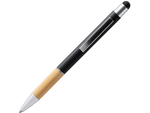 картинка Ручка-стилус металлическая шариковая OLTEN, черный от магазина Одежда+