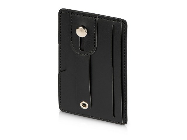 картинка Картхолдер для телефона с держателем и защитой RFID «Lokky», черный от магазина Одежда+