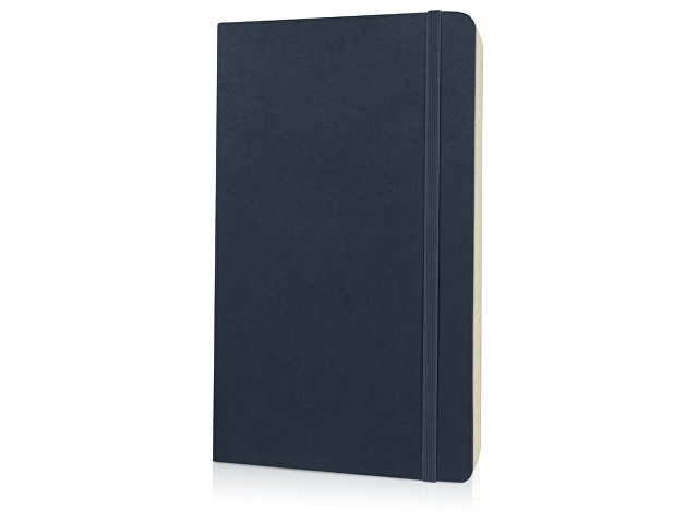 картинка Записная книжка Moleskine Classic Soft (в линейку), Large (13х21см), сапфировый синий от магазина Одежда+