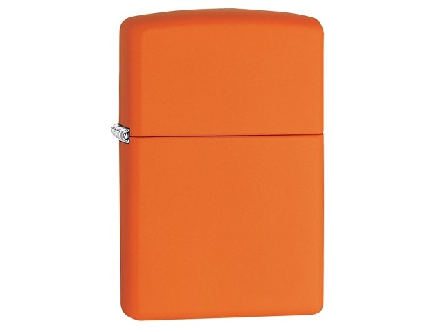 картинка Зажигалка ZIPPO Classic с покрытием Orange Matte, латунь/сталь, оранжевая, матовая, 38x13x57 мм от магазина Одежда+