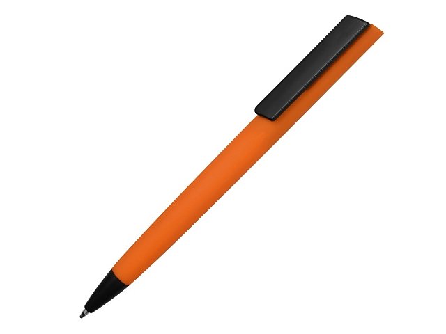 картинка Ручка пластиковая шариковая C1 софт-тач, оранжевый от магазина Одежда+