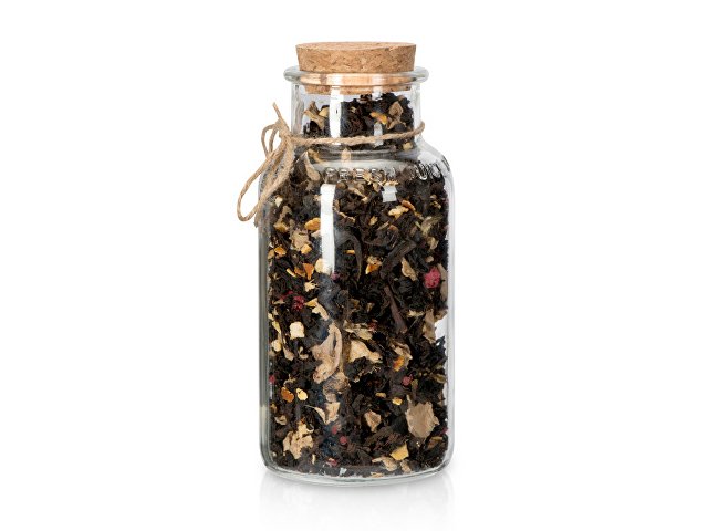 картинка Чай черный, с соком имбиря, кусочками апельсина и малины, 100г от магазина Одежда+