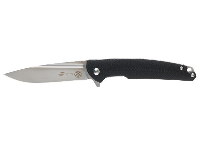 картинка Нож складной Stinger, 106 мм, (серебристый), материал рукояти: сталь D2, стеклотекстолит G10 от магазина Одежда+