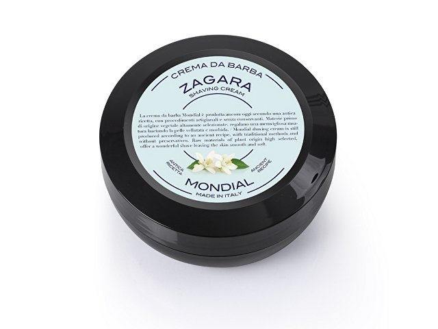 картинка Крем для бритья Mondial "ZAGARA" с ароматом флёрдоранжа, пластиковая чаша, 75 мл от магазина Одежда+
