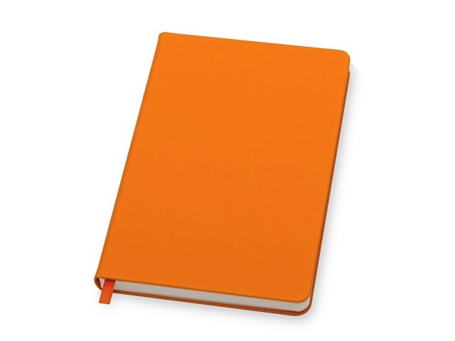 картинка Бизнес-блокнот "С3" софт-тач с магнитом, твердая обложка, 128 листов, оранжевый от магазина Одежда+