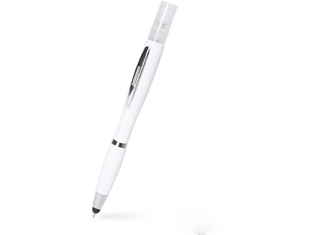 картинка Ручка-стилус шариковая FARBER с распылителем, белый от магазина Одежда+
