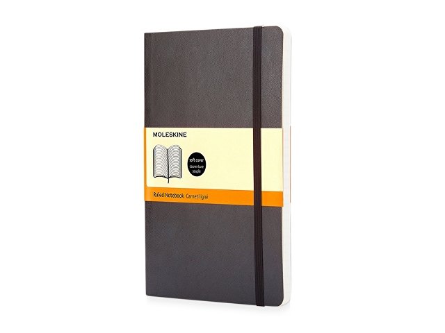 картинка Записная книжка Moleskine Classic Soft (в линейку), Large (13х21см), черный от магазина Одежда+