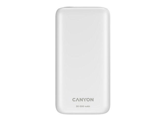 картинка Портативный аккумулятор Canyon PB-301 (CNE-CPB301W), белый от магазина Одежда+