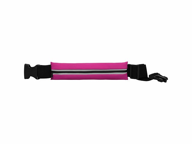 картинка Многофункциональный спортивный пояс MARATHON из водонепроницаемой эластичной ткани, черный/розовый от магазина Одежда+