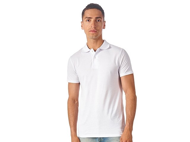 картинка Рубашка поло "First N" мужская, белый от магазина Одежда+