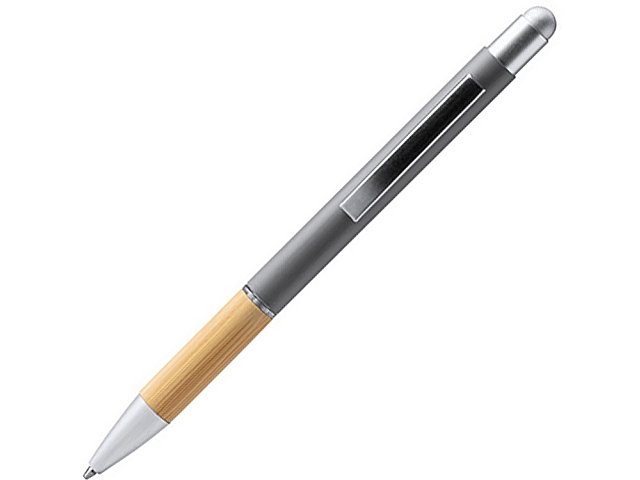 картинка Ручка-стилус металлическая шариковая OLTEN, серый от магазина Одежда+