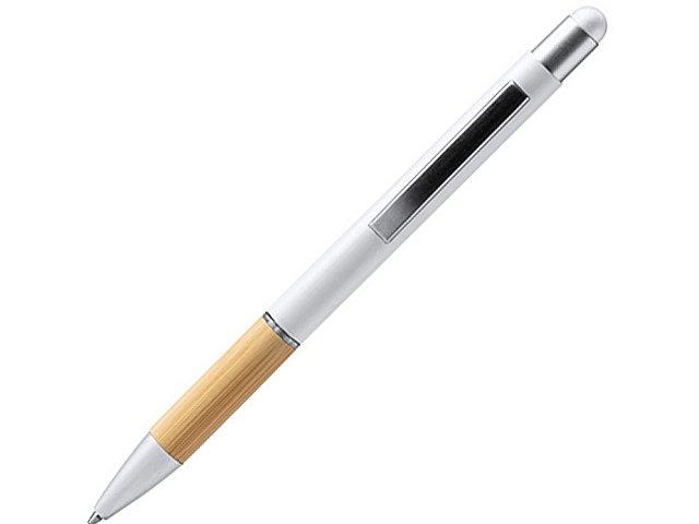 картинка Ручка-стилус металлическая шариковая OLTEN, белый от магазина Одежда+