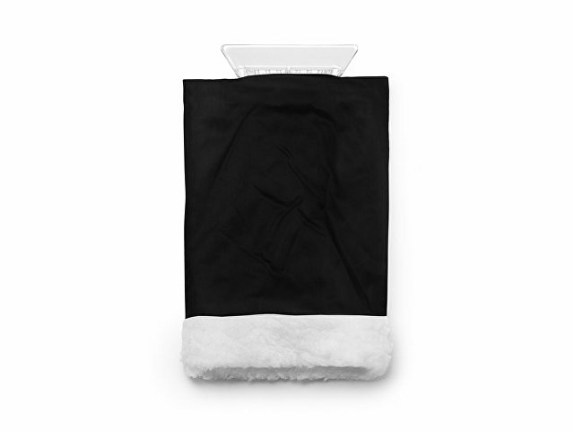 картинка Скребок для льда NISEK с рукавицей из полиэстера, черный от магазина Одежда+