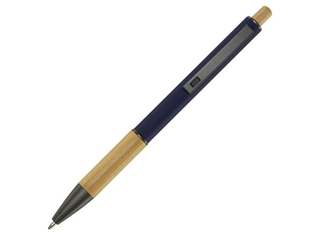 картинка Darius шариковая ручка из переработанного алюминия, черные чернила - Нейви от магазина Одежда+