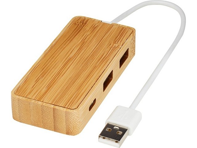 картинка USB-концентратор Tapas из бамбука, натуральный от магазина Одежда+