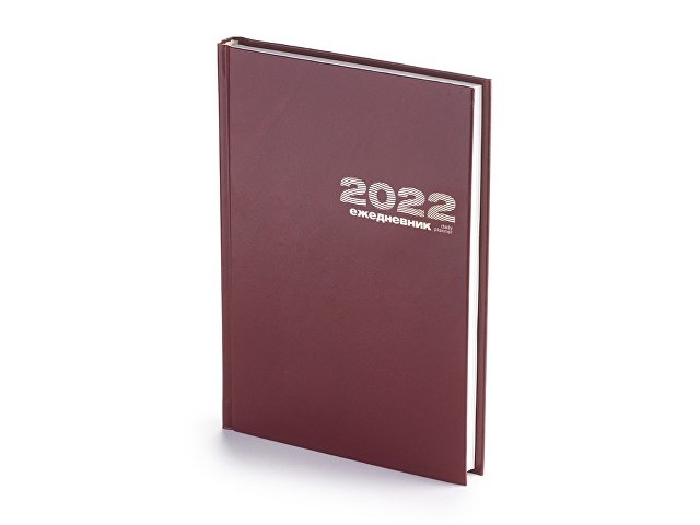 картинка Ежедневник А5 датированный «Бумвинил» 2022, бордовый от магазина Одежда+