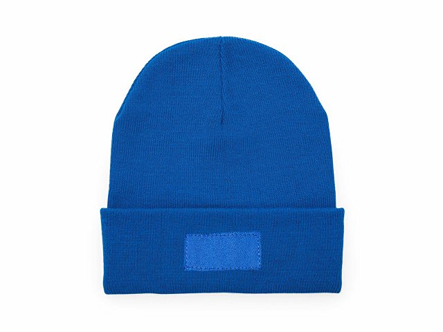 картинка Вязаная шапка BULNES из двухслойного акрила, королевский синий от магазина Одежда+