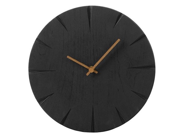 картинка Часы деревянные "Helga", 28 см, черный от магазина Одежда+