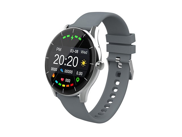 картинка Умные часы HIPER IoT Watch GT, серый/розовый от магазина Одежда+