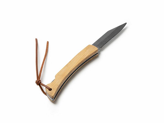 картинка Нож складной KAIDE, натуральный/серебристый от магазина Одежда+