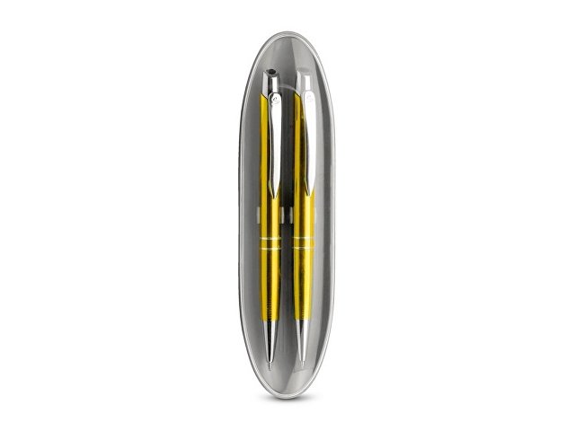 картинка 11050. Ball pen and mechanical pencil set, желтый от магазина Одежда+