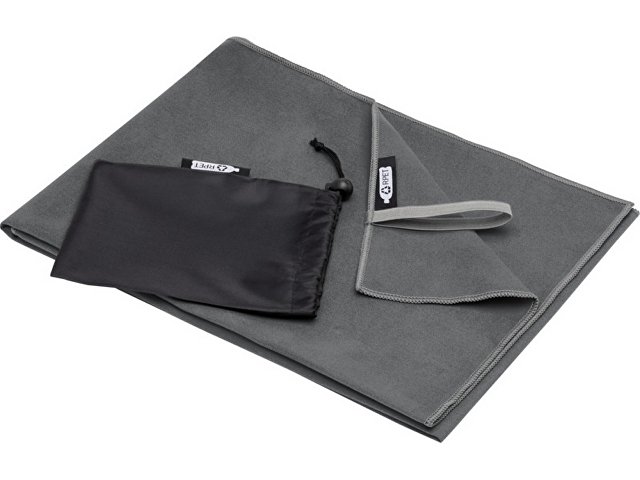 картинка Pieter GRS сверхлегкое быстросохнущее полотенце 50x100 см - Серый от магазина Одежда+