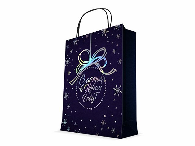 картинка Подарочный пакет «Счастья в Новом году!» от магазина Одежда+