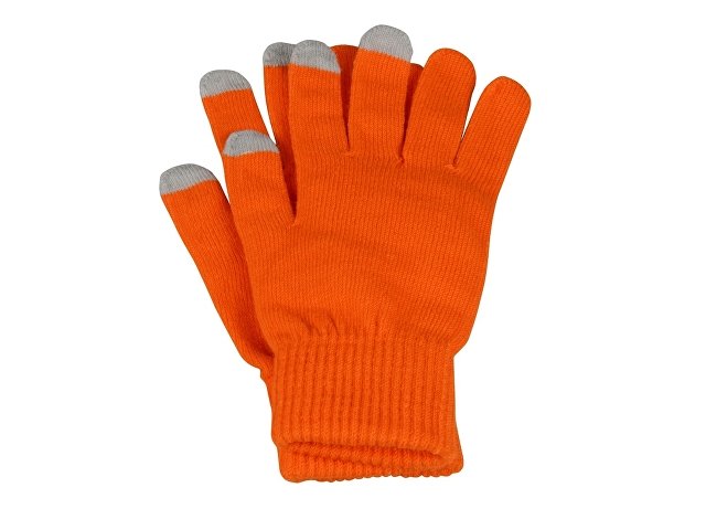 картинка Перчатки для сенсорного экрана "Сет", S/M, оранжевый от магазина Одежда+