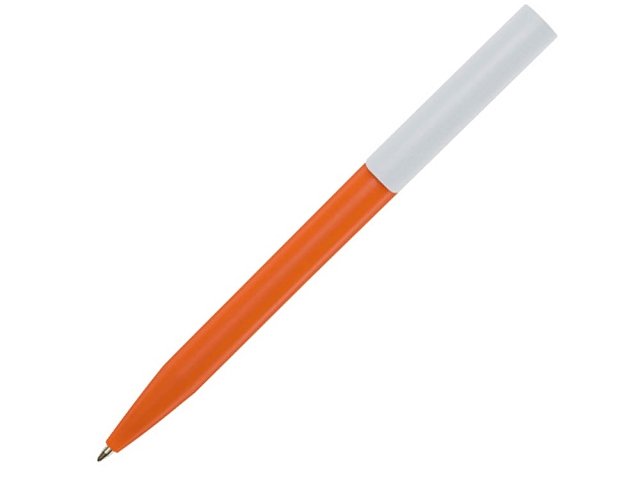 картинка Шариковая ручка Unix из переработанной пластмассы, черные чернила - Оранжевый от магазина Одежда+
