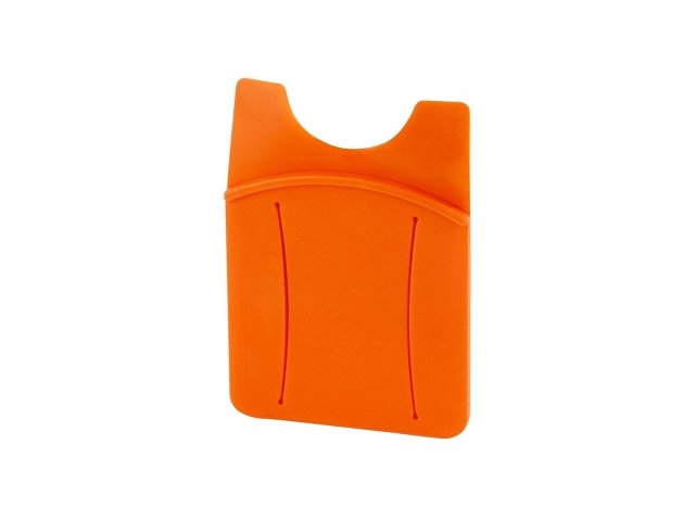 картинка Картхолдер для телефона с держателем «Trighold», оранжевый от магазина Одежда+
