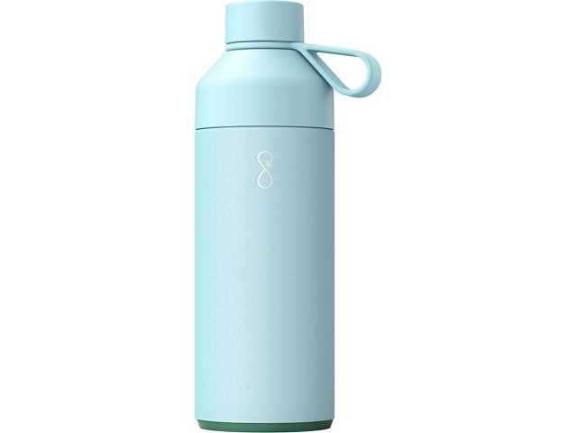 картинка Бутылка для воды Big Ocean Bottle объемом 1000 мл с вакуумной изоляцией, небесно-голубой от магазина Одежда+