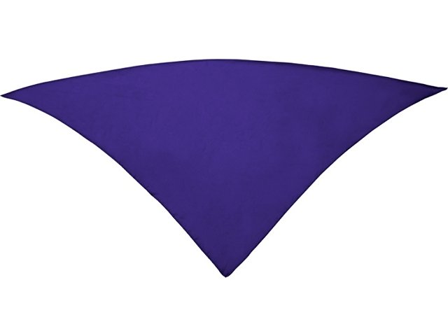 картинка Шейный платок FESTERO треугольной формы, лиловый от магазина Одежда+